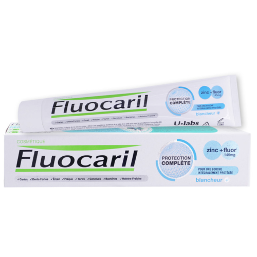 Dentifrice Blancheur Zinc + Fluor 75 ml