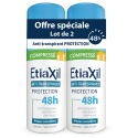Déodorant Anti-Transpirant Protection 48H Peaux Sensibles Aérosol Compressé Lot de 2 x 100 ml