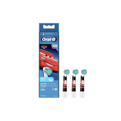 ORAL B Brossettes KIDS Stage Power 3 brossettes - Brossage doux ORAL B Brossettes KIDS Stage Power 3 brossettes - Brossage doux