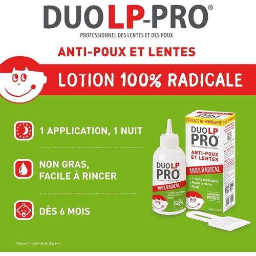 Lotion radicale lentes et poux 150 mL Lotion radicale lentes et poux 150 mL
