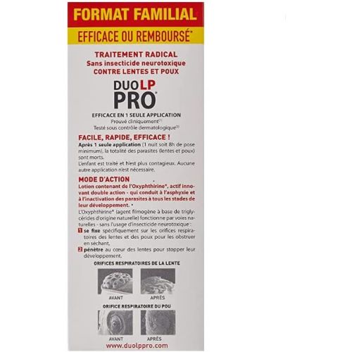 Lotion radicale lentes et poux Format Familial 200 mL Lotion radicale lentes et poux Format Familial 200 mL