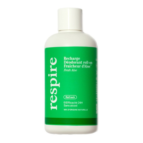 Respire Déodorant roll-on Fraîcheur d'Aloé Recharge 150 mL