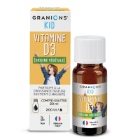 Kid Vitamine D3 200 UI gouttes buvables 20 ml