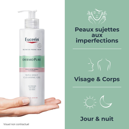 DermoPure Gel nettoyant triple action 400 mL