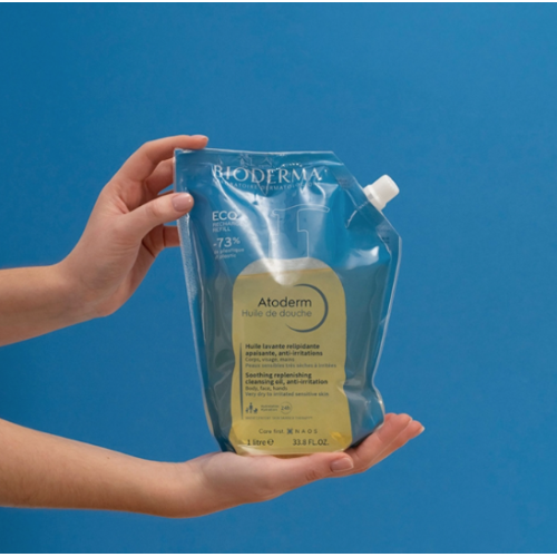 Atoderm Huile de Douche Éco-Recharge 1 L