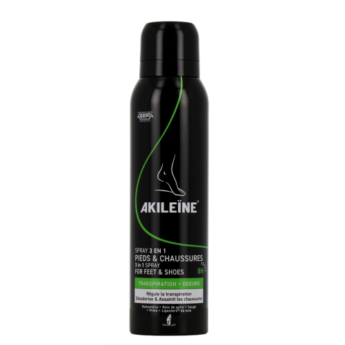 Spray 3 en 1 pieds et chaussures 150 ml Spray 3 en 1 pieds et chaussures 150 ml