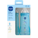 MAM Biberons 2eme Age Cirque 330mL - Anti-colique, Autostérilisant