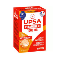 UPSA Vitalité Vitamine C 1000mg 20 Comprimés - Boost Immunité