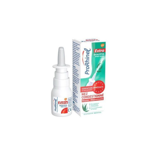 PRORHINEL Extra Eucalyptus 20mL - Soulage nez bouché en 3 min PRORHINEL Extra Eucalyptus 20mL - Soulage nez bouché en 3 min