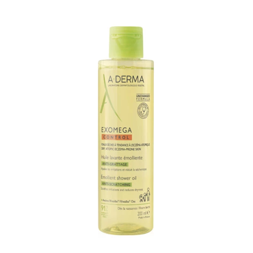 Huile lavante émolliente Exomega Control 200 ml Huile lavante émolliente Exomega Control 200 ml