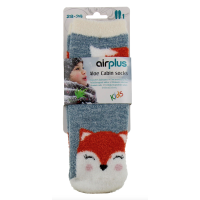 Aloe Cabin Socks Chaussettes Hydratantes 28-36 Enfant Renard Bleu