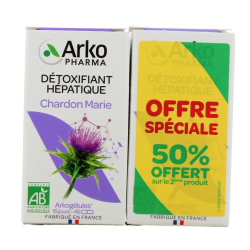 Arkogélules Chardon Marie Bio 2 x 45 gélules