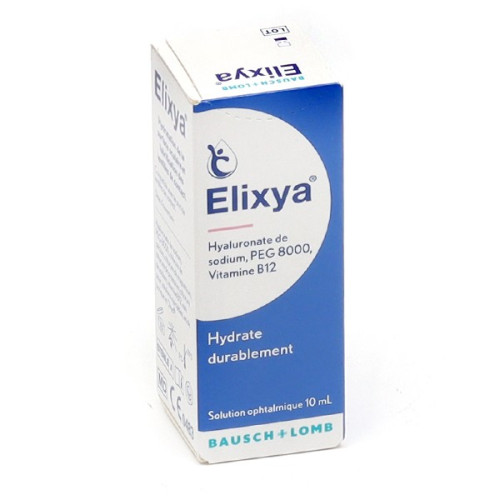 Elixya Solution ophtalmique 10 mL Elixya Solution ophtalmique 10 mL