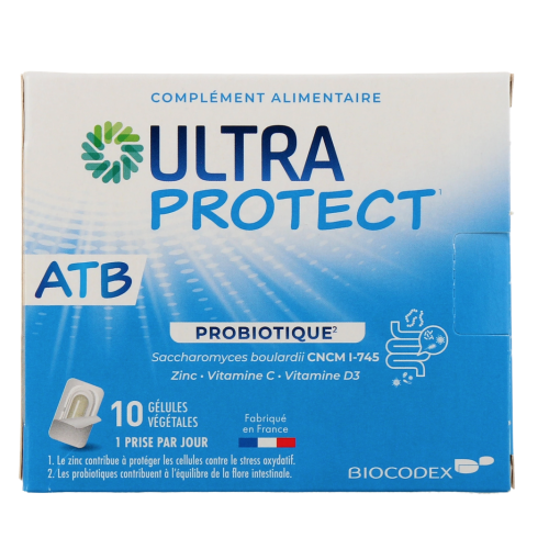 Ultra Protect ATB Probiotique 10 gélules Ultra Protect ATB Probiotique 10 gélules