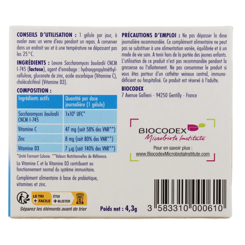 Ultra Protect ATB Probiotique 10 gélules