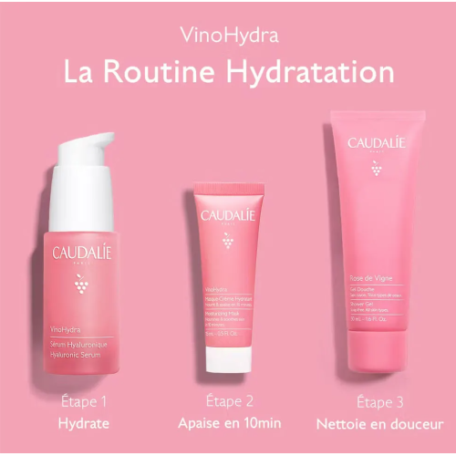 VinoHydra Coffret La Routine Hydratation
