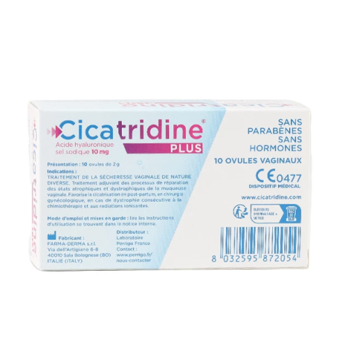 Plus ovule Sécheresse intime 10 ovules