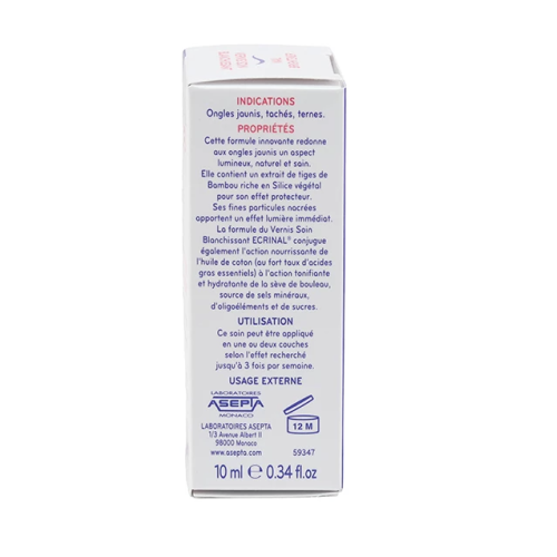 Vernis soin blanchissant 10 ml