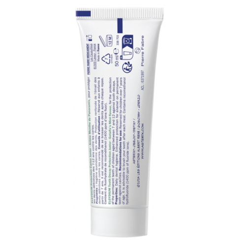 Gel Dentifrice Junior Protection Caries 7/12 Ans Menthe de Panoramix 50 ml