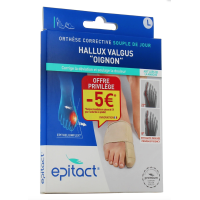 Orthèse Corrective Hallux Valgus Epithélium Flex Taille L 42-45 Offre Privilège -5€