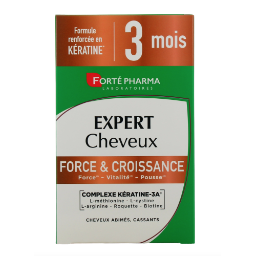 Expert Cheveux Force et Croissance 3 x 30 comprimés
