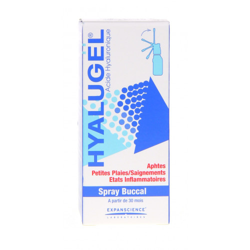 EXPANSCIENCE Hyalugel Spray Buccal 20mL - Apaise Gencives Enflammées EXPANSCIENCE Hyalugel Spray Buccal 20mL - Apaise Gencives Enflammées
