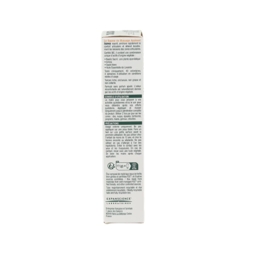 Articulations Baume de massage apaisant Bio 100 ml