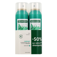 Shampooing Sec Séboréducteur à l'Ortie Cheveux Gras 2 x 150 ml