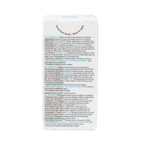 Effaclar pain dermatologique anti-imperfections 65 g