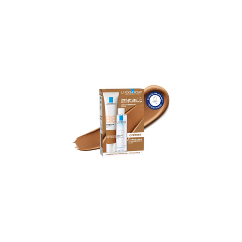 Coffret Hydraphase HA BB Crème Teinte Foncée 40ml + Eau Micellaire Peaux Sensibles 50ml Offerte