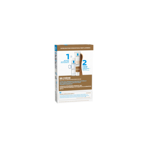 Coffret Hydraphase HA BB Crème Teinte Foncée 40ml + Eau Micellaire Peaux Sensibles 50ml Offerte