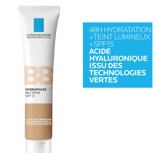 HYDRAPHASE HA COFFRET BB Crème Teinte Medium 40 ml + Eau Micellaire Peaux Sensibles 50 ml Offerte