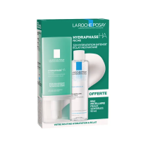 HYDRAPHASE HA COFFRET Crème Hydratante Riche 50 ml + Eau Micellaire Peaux Sensibles 50 ml Offerte