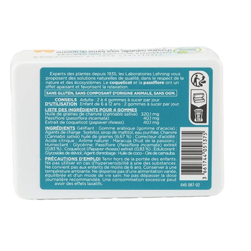 Pâte suisse Détente 40 gommes