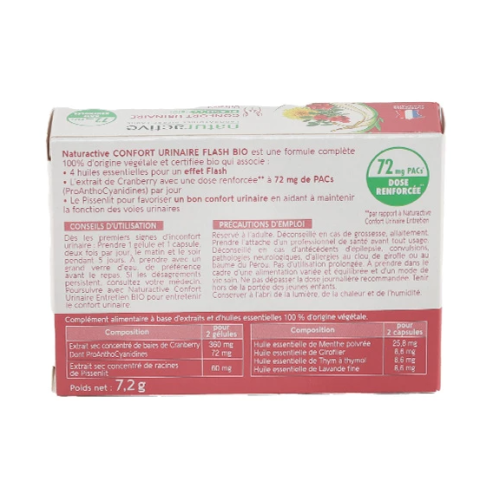 Confort urinaire Flash bio