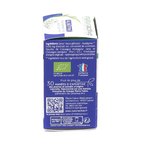 Aubépine Bio 30 gélules