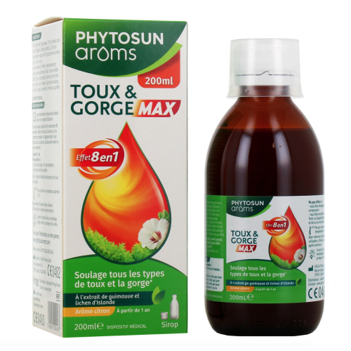 Sirop Toux & Gorge Max 200 ml