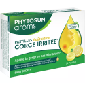 Pastilles Gorge irritée citron 24 pastilles