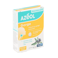 Azéol Gorge Miel citron 30 comprimés à sucer