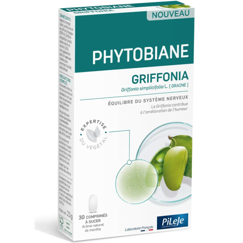 PHYTOBIANE Griffonia Équilibre Nerveux 30 Comprimés à Sucer PHYTOBIANE Griffonia Équilibre Nerveux 30 Comprimés à Sucer