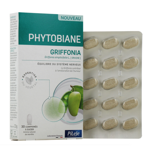 PHYTOBIANE Griffonia Équilibre Nerveux 30 Comprimés à Sucer