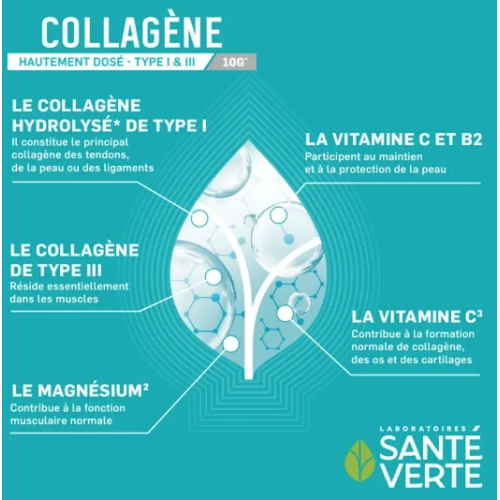 Collagène Goût Citron 30 Sticks