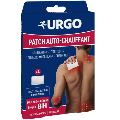 Patch Auto-Chauffant 8h 4 patchs