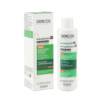 Dercos Anti-Pelliculaire 2 en 1 Shampooing Démêlant Traitant 390 ml
