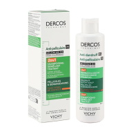 Dercos Anti Pelliculaire 2 en 1 Shampooing Démêlant Traitant 200 ml