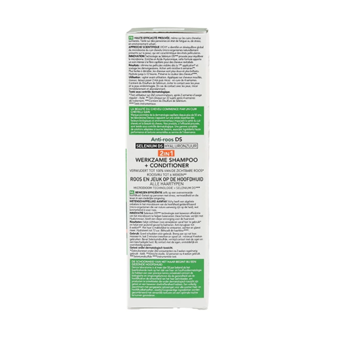 Dercos Anti Pelliculaire 2 en 1 Shampooing Démêlant Traitant 200 ml