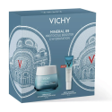 Minéral 89 Crème Boost d'Hydratation 100H Riche 50 ml + Booster Quotidien Fortifiant et Repulpant 10 ml Offert