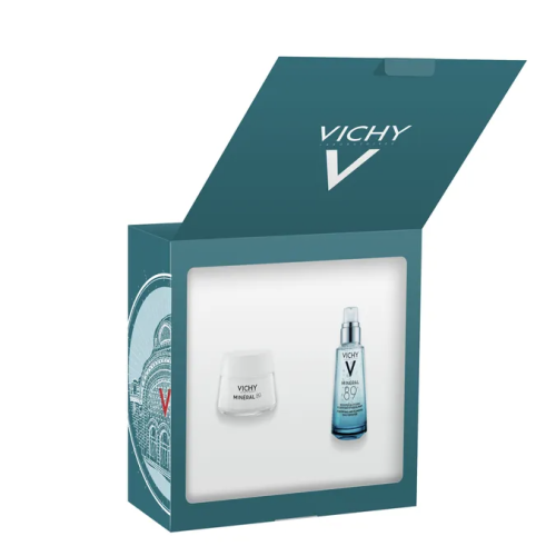 MINERAL 89 COFFRET Sérum Booster Quotidien Fortifiant 50 ml + Crème Boost Hydratation Offerte 15 ml