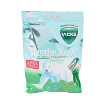 Sans sucre bonbons menthe verte 72 g