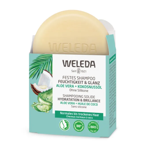 Shampooings Solide Hydratation et Brillance Bio Cheveux Normaux à Secs 50 g
